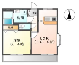 トリュイートIII【2階】の間取り