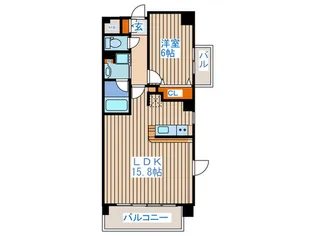 Garbo榴岡【2階】の間取り