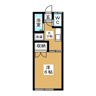 コーポロイド【2階】の間取り