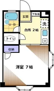 ホープリッヂ目白台【1階】の間取り