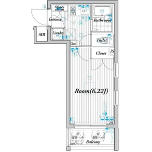 パレ・ホームズ一橋学園【3階】の間取り