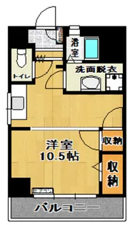 定功ビル【5階】の間取り