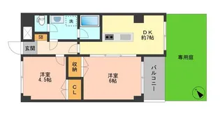 パイロットハウス北新宿【1階】の間取り