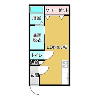 メルシー【2階】の間取り