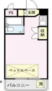 マリオン新宿【3階】の間取り