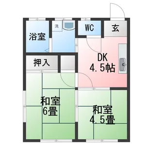 青葉荘【2階】の間取り