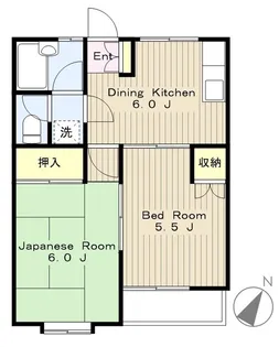 パークフルール【1階】の間取り