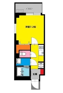 b’CASA Tokyo Kikukawa【5階】の間取り