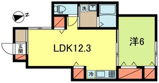 パティオ南阿佐ヶ谷【1階】の間取り