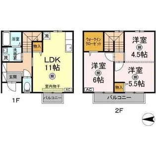 ウィルコート東雲の間取り