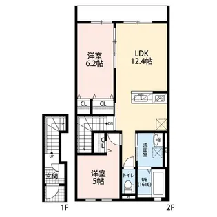 セルティスII【2階】の間取り