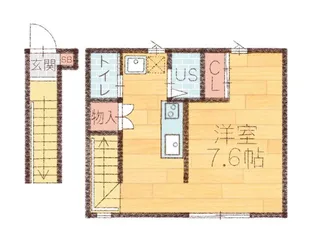 L collection白山公園【2階】の間取り