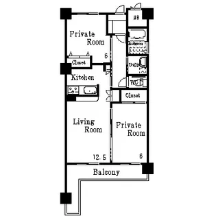 グランドレジデンス加古川【10階】の間取り