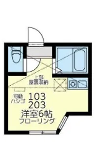 ユナイト保土ヶ谷ペトロフ【1階】の間取り