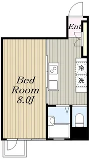 ヴィヴァント【8階】の間取り