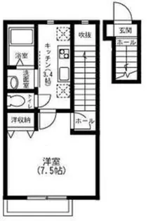メゾン エクリュ【2階】の間取り