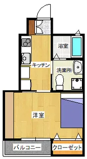 グラシアA棟【1階】の間取り