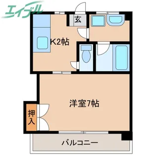 レーベンハイム【3階】の間取り