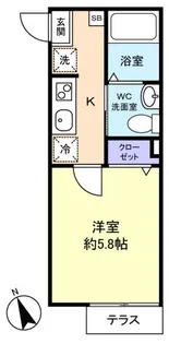 津田沼THE CLASS【1階】の間取り