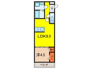 ア-バンハイツ段上の間取り
