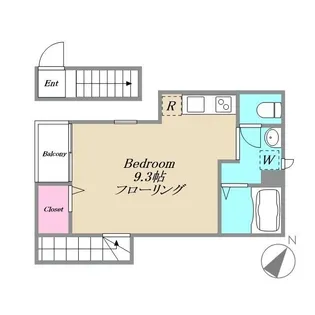 S-FLAT Suginami【2階】の間取り
