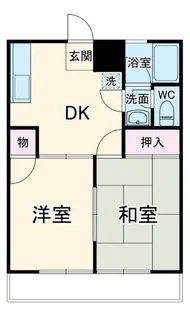 フォレストマンション【2階】の間取り