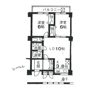フォーリスト自由が丘【2階】の間取り
