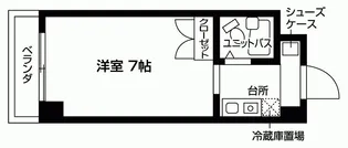 ヴェルドムール京都【2階】の間取り