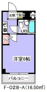 グランフィールド南行徳(F 028)【2階】の間取り