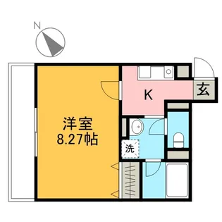 La Verite【2階】の間取り