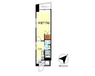 ライジングスクエア【3階】の間取り