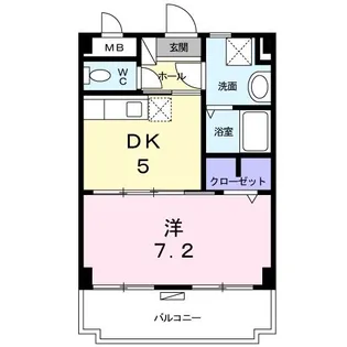 CASA VIVACE【3階】の間取り