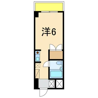 オクタワーズ長岡中央弐番館【5階】の間取り