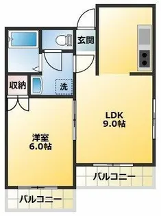 PREZIO(プレジオ)【1階】の間取り