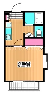 ミルトンキーンズ【2階】の間取り
