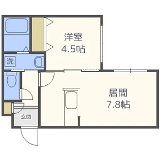 Laplace East【3階】の間取り