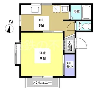 ハーバーシティハウス【2階】の間取り