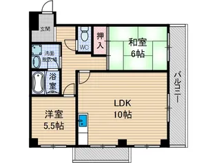 コンプリーション2【2階】の間取り