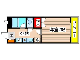 ヨヒミノカユタ【4階】の間取り