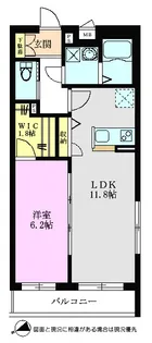 グランドールII【1階】の間取り