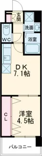 プレミア片野【13階】の間取り
