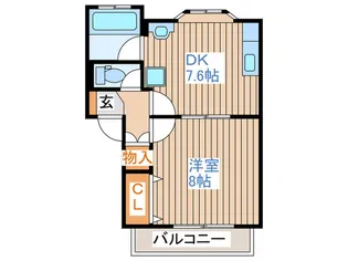 コーポすまいる【2階】の間取り