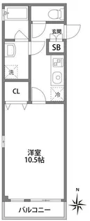 Oceano【3階】の間取り