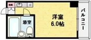 エムロード中川【7階】の間取り