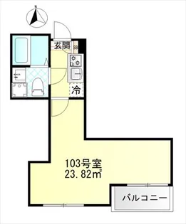 MーSQUARE【1階】の間取り