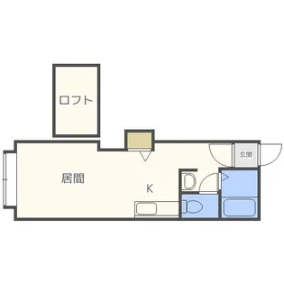 キアヌ平岸【3階】の間取り