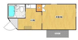 カーサー桜ノ宮【3階】の間取り