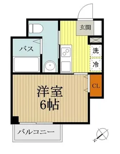N Stage豊田【6階】の間取り