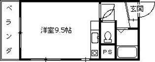 メゾン・ド・リアン【5階】の間取り