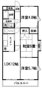 アーバンレジデンス【2階】の間取り
